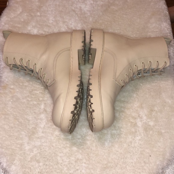 H&M Womens’ Combat Boots size 41/US 10 - Picture 3 of 10